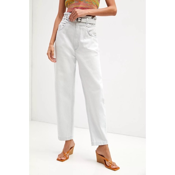 AGOLDE Riya Tapered Jeans - Picture 1 of 5